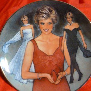 Decorative Diana, Princess of Wales Plates limited